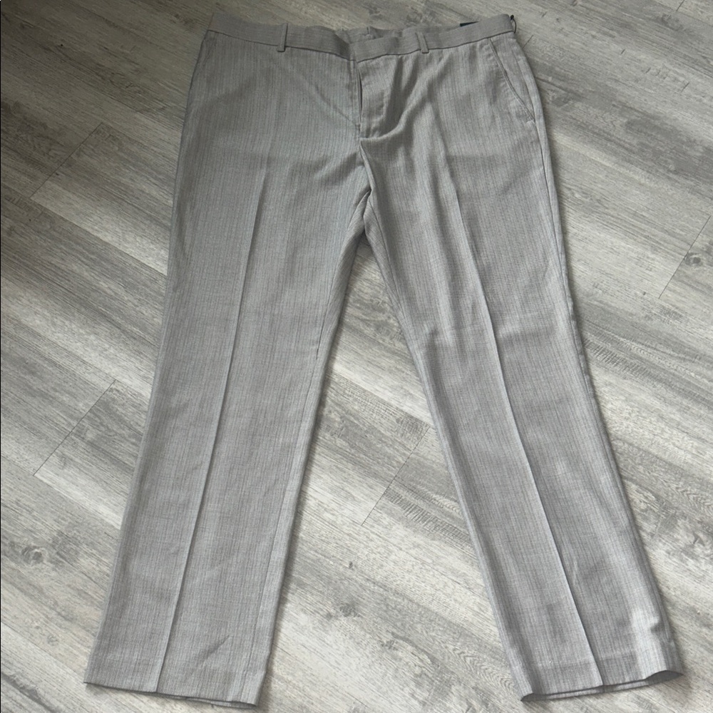 Perry Ellis Classic Gray Dress Trousers